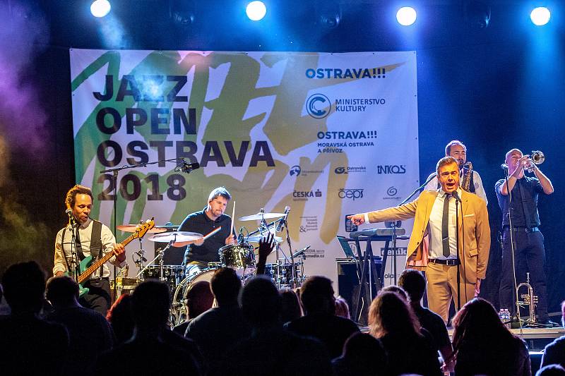 Jazz Open Ostrava 2018 na Slezkoostravském hradě, 8. června 2018 v Ostravě.