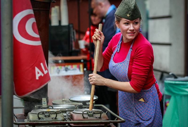 Sousedské slavnosti v centru Ostravy.