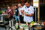 Radek Kašpárek "vystoupil" také na Garden Food Festival v Dolní oblasti Vítkovice v květnu 2018 v dresu Baníku.