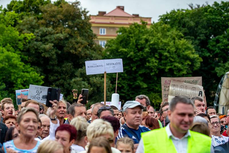 Andrej Babiš na návštěvě Moravskoslezského kraje, 23. srpna 2022 v Ostravě.