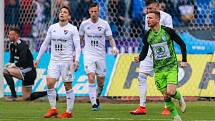 Utkání 25. kola první fotbalové ligy: FC Baník Ostrava - FK Mladá Boleslav, 16. března 2019 v Ostravě. Na snímku (vpravo) Muris Mešanovic.