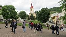 Štramberští podnikatelé v sobotu na protest zavřeli své provozovny.