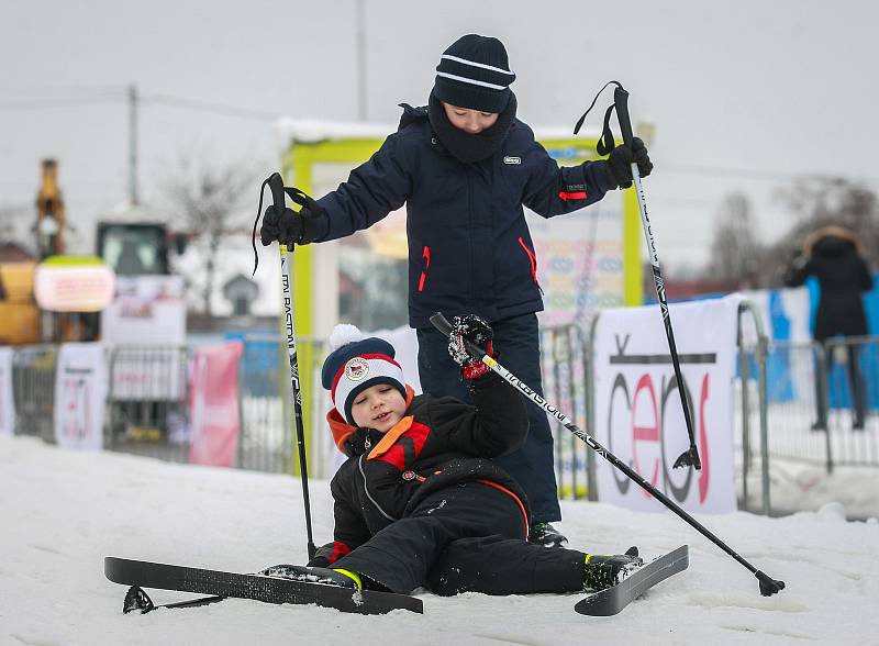 Olympijský festival v Ostravě, neděle 11. února 2018, běžky