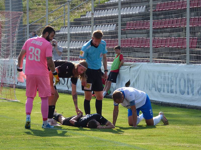 Fotbalisté Baníku Ostrava porazili ve středu slovenskou Skalici 2:1.