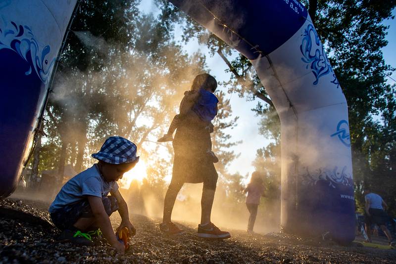 Hudební festival Colours of Ostrava 2019 v Dolní oblasti Vítkovice, 18. července 2019 v Ostravě.