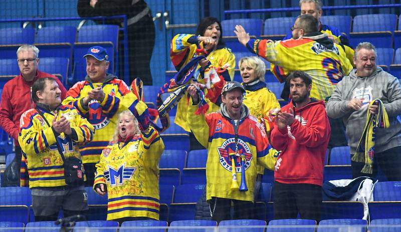 Vítkovice - České Budějovice 4:3 PP (58. kolo extraligy, 4. 3. 2022)