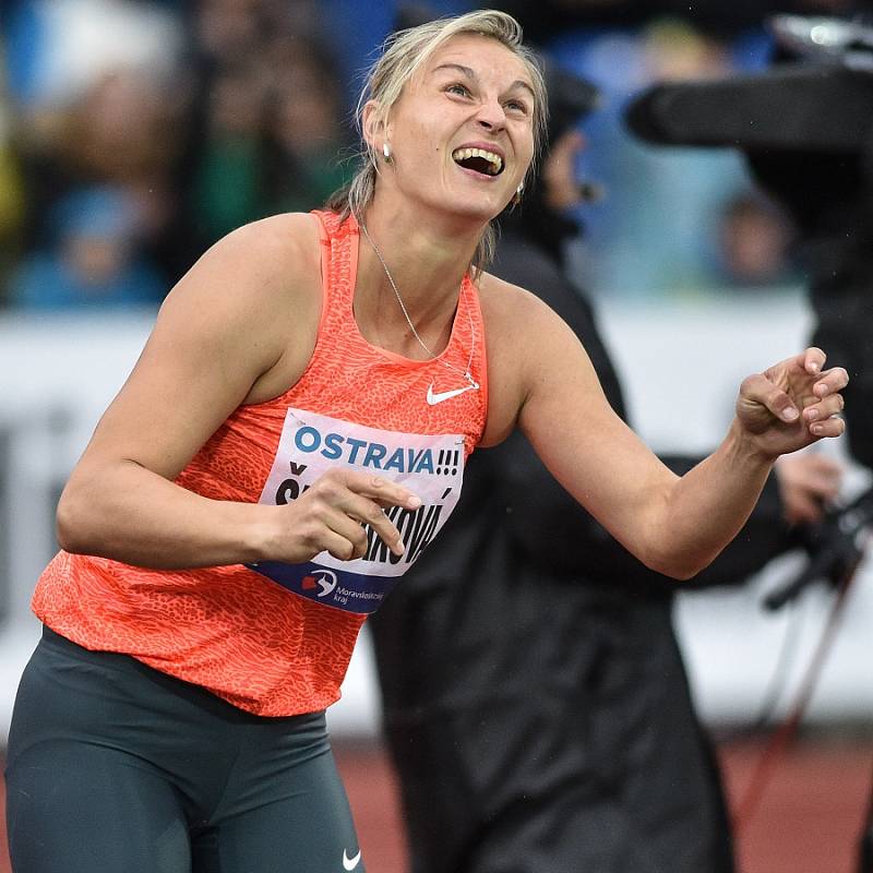 Zlatá tretra Ostrava 2015, na snímku Barbora Špotáková.