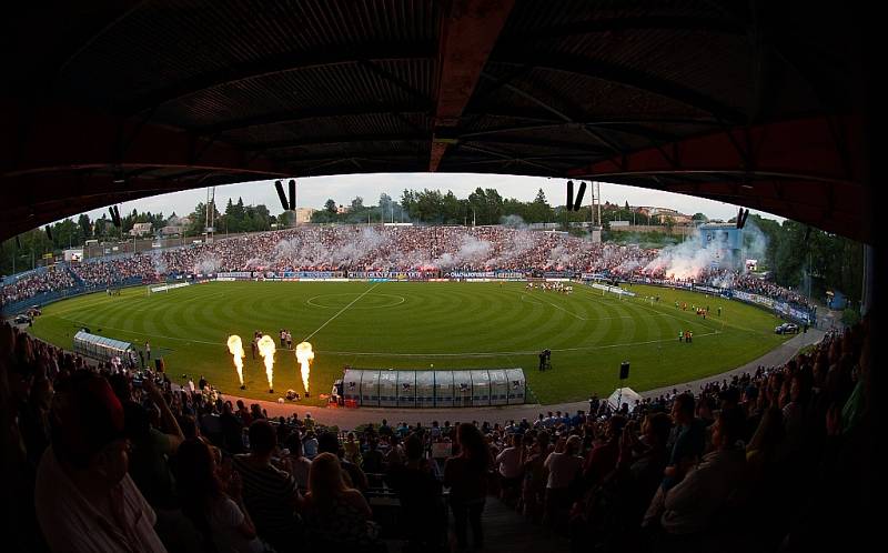 Ostravský stadion Bazaly. Ilustrační foto.