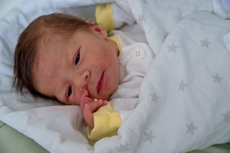 Emma Malíková, narozena 26. dubna 2021 v Karviné, míra 48 cm, váha 2970 g. Foto: Marek Běhan