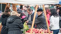 Farmářské trhy u nákupního centra Futurum v Ostravě  v sobotu 8. dubna.