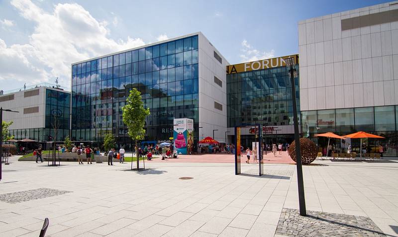 Ostravské obchodní centrum Forum Nová Karolina