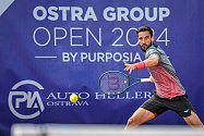 Finále ATP challengeru Ostra Group Open 2024, 28. dubna 2024, Ostrava. Vítěz Damir Džumhur z Bosny a Hercegoviny.