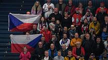 České hokejové hry, turnaj Euro Hockey Tour, utkání ČR - Finsko, 28. dubna 2022 v Ostravě. Diváci.