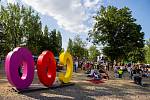 Hudební festival Colours of Ostrava 2019 v Dolní oblasti Vítkovice, 17. července 2019 v Ostravě.