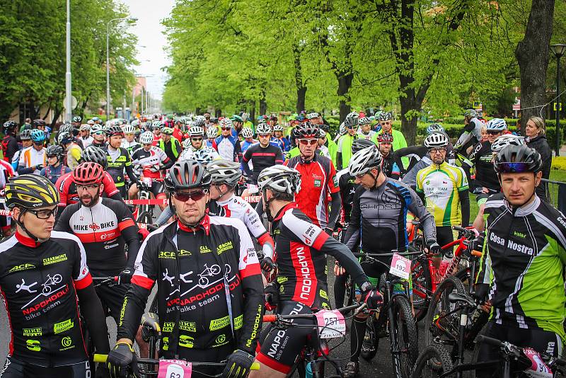 Cyklistický závod PORUBAJK, 27. dubna 2019 v Ostravě - Porubě.