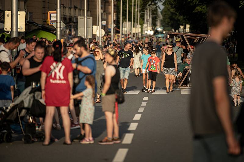 Art & Life - Festival v ulicích v městské části Poruba, 24. června 2022 v Ostravě.