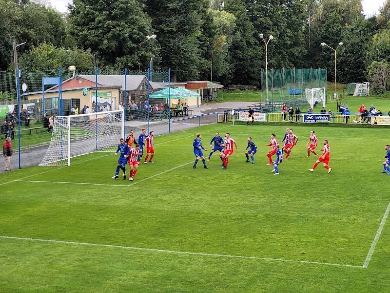 Rýmařov – Vítkovice 5:1 (8. kolo divize F, sobota 18. 9. 2021).