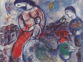 Ukázka z tvorby Marka Chagalla. 