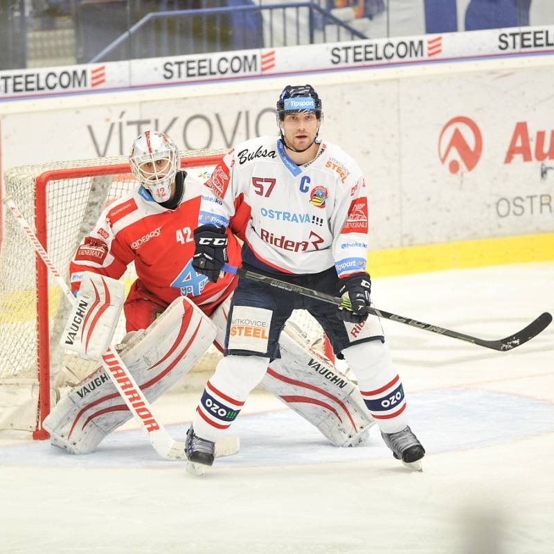 51. kolo hokejové extraligy HC Vítkovice Ridera - HC Olomouc