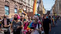 Ostravský Pride, 22. srpna 2020 v Ostravě.