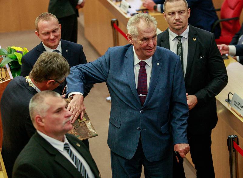 Prezident Miloš Zeman zahájil v úterý 5. září 2017 v Ostravě svou pátou oficiální návštěvu Moravskoslezského kraje.