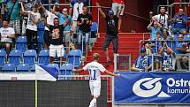 Utkání 5. kola první fotbalové ligy: FC Baník Ostrava - Bohemians 1905 , 10. srpna 2019 v Ostravě. Na snímku radsot Nemanja Kuzmanovič.