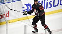 Mistrovství světa hokejistů do 20 let, finále: Rusko - Kanada, 5. ledna 2020 v Ostravě. Na snímku Akil Thomas.