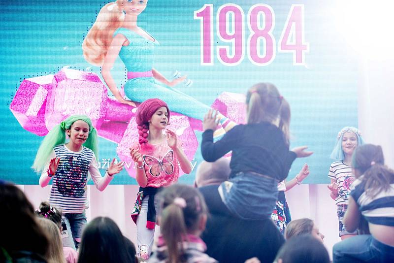 Oslava 60 let Barbie, obchodní centrum Nová Karolina, 9. března 2019 v Ostravě.