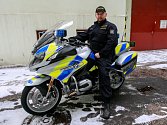 MOTORKY. Ve vybavení moravskoslezská policie se objevily i motocykly BMW.