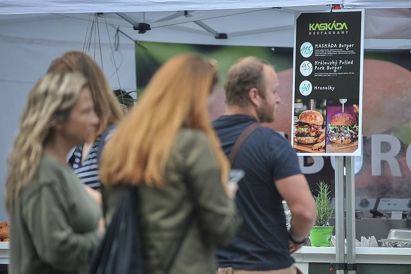 Festival. Lidé, kteří zavítají na Burger festival, měli z čeho vybírat.