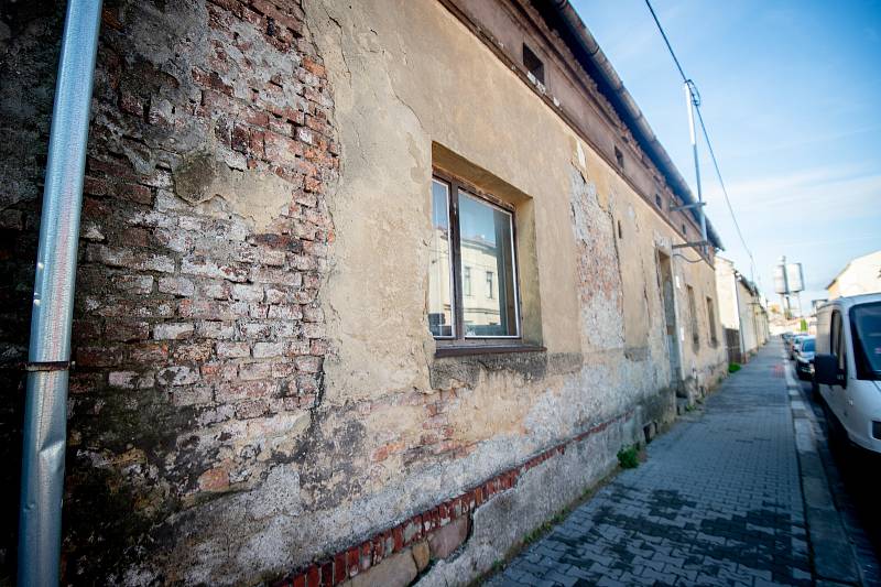 Ghetto ve Vítkovicích (ulice Erbenova), 10. zaří 2019 v Ostravě.