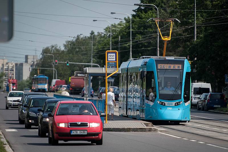 Tramvaj Stadler nOVA v Ostravě. Ilustrační foto.