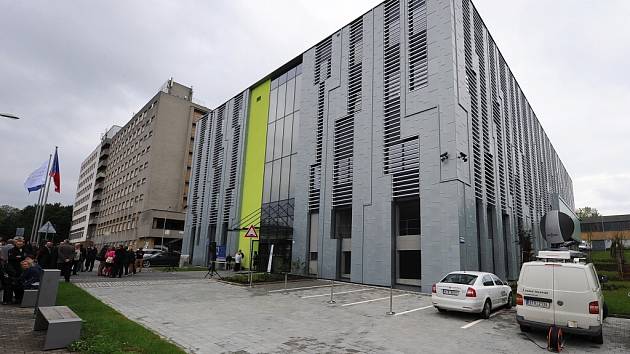 Budova Národního superpočítačového centra IT4Innovations v areálu Vysoké školy báňské Technické univerzity Ostrava.