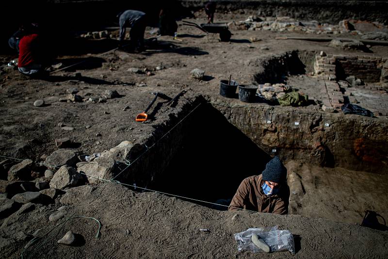 Archeologický výzkum Nové Lauby v centru Ostravy odhalil středověké nálezy. Ilustrační foto.