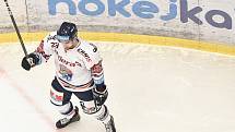 Utkání 32. kola hokejové extraligy: HC Vítkovice Ridera - PSG Berani Zlín, 4. ledna 2019 v Ostravě. Na snímku Ondřej Roman.