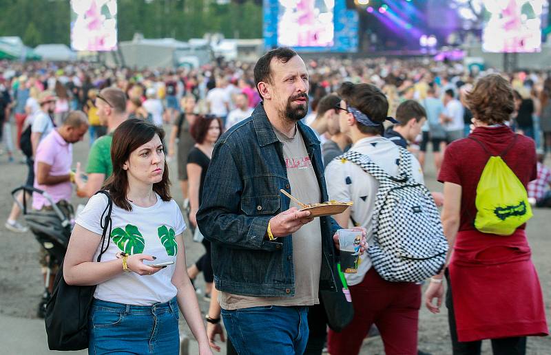 Colours of Ostrava 2018 v Dolních Vítkovicích, pátek 20. července 2018.