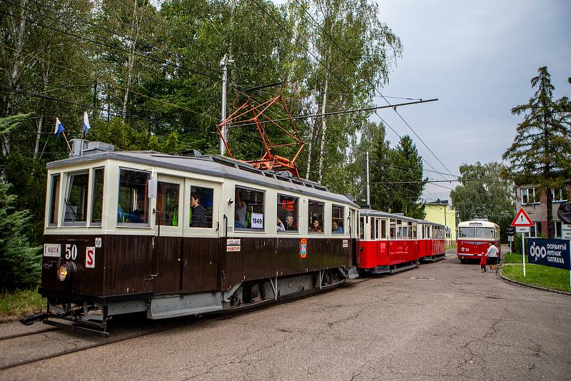 Den ostravských dopraváků, připomínka výročí 125 let MHD v Ostravě a 70 let od vzniku DPO, 7. září 2019 v Ostravě.