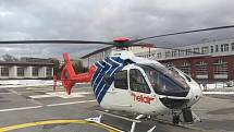 VRTULNÍK PRO LETECKOU ZÁCHRANNOU SLUŽBU v našem kraji od letošního ledna provozuje rakouská společnost Helikopter Air Transport.