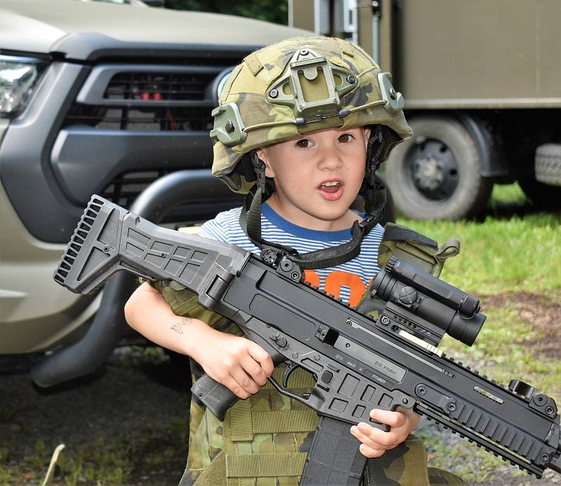 Army family day, Ostrava, Landek Park, 11. června 2022.