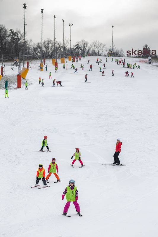 Skalka family park, 22. ledna 2020 v Ostravě.