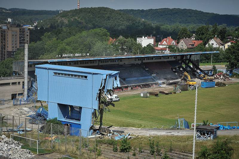 Stadion Bazaly v Ostravě. Ilustrační foto.