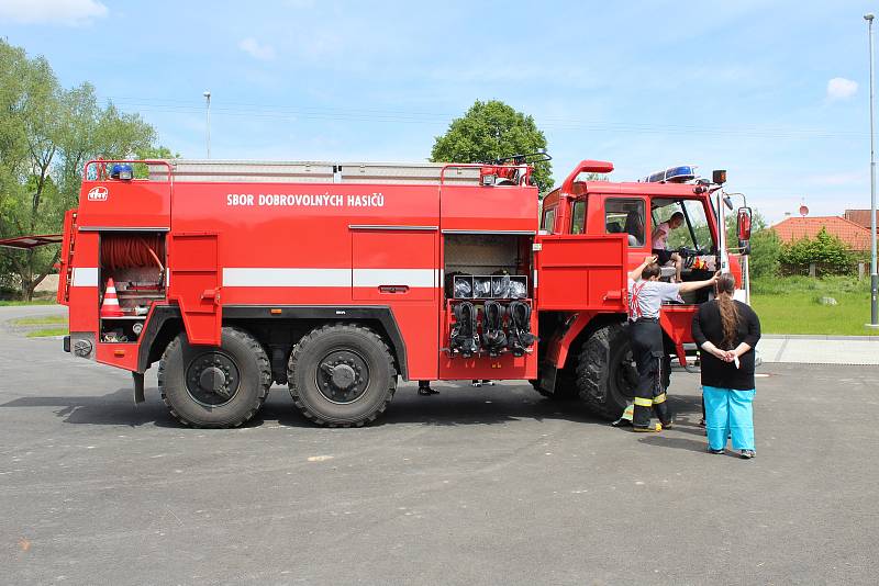 Nová hasičská zbrojnice v Proskovicích.