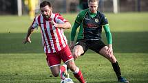 Zápas FC Odra Petřkovice vs. SK Spartak.