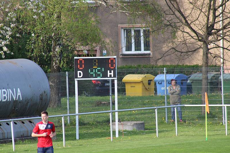 Hlubina - Krnov 0:0 (22. kolo krajského přeboru, 30. 4. 2022)