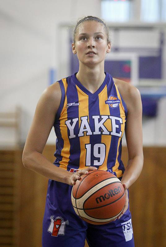 Basketbalový turnaj žen Memoriál Jiřího Jurdy: SBŠ Ostrava - Young Angels Košice, 8. září 2019 v Ostravě.