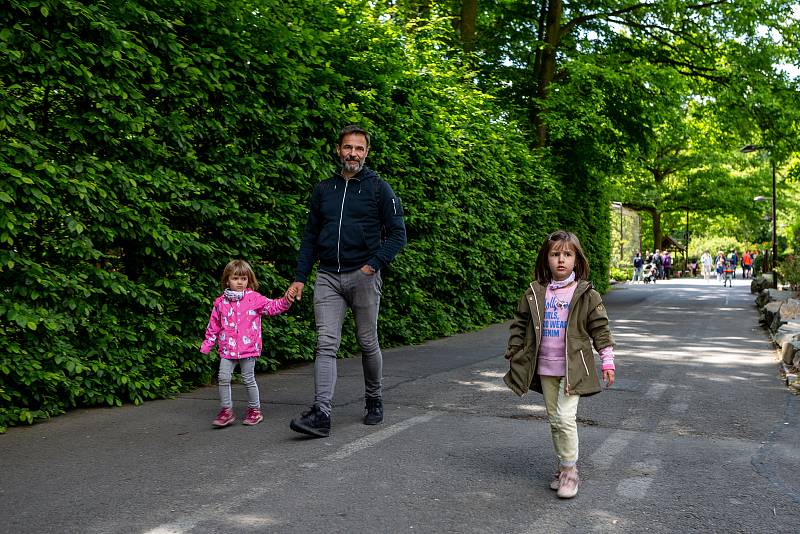 Zoologická zahrada Ostrava, poslední květnový víkend.