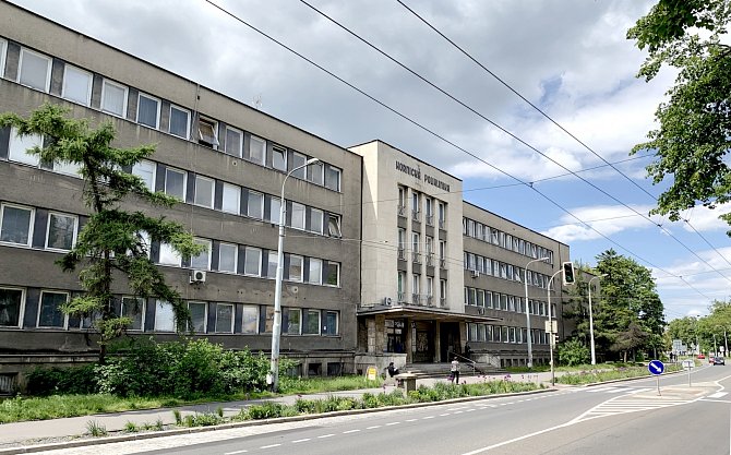 Hornická poliklinika Agel v Ostravě.