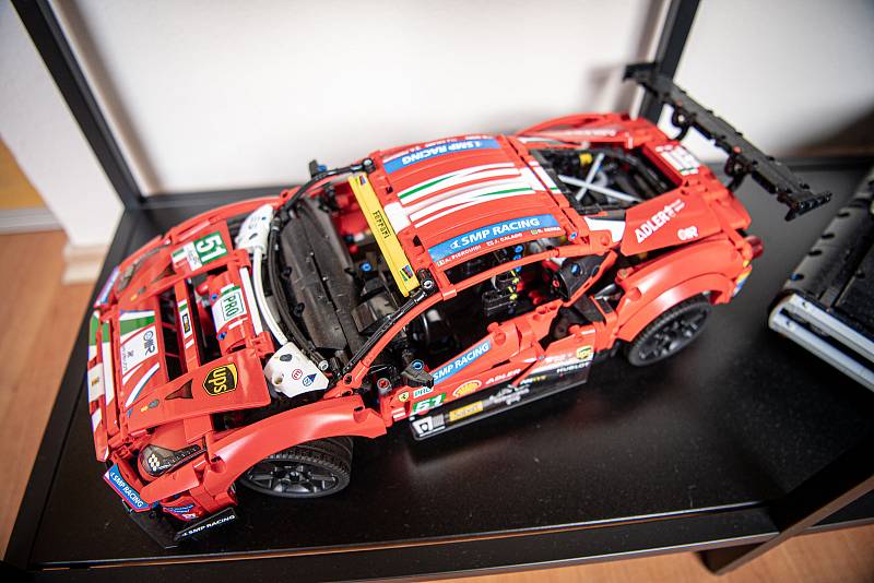 Sběratel má modely LEGO Technic, 30. března 2021 v Ostravě.