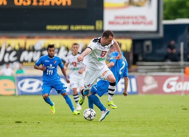 Fotbalisté Hradce Králové vyhráli nad Baníkem Ostrava 1:0