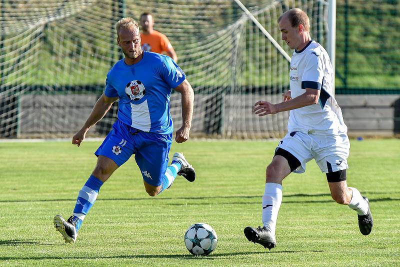 Fotbalový klub - Spolek SK Brušperk, 26. srpna 2020 v Brušperku.